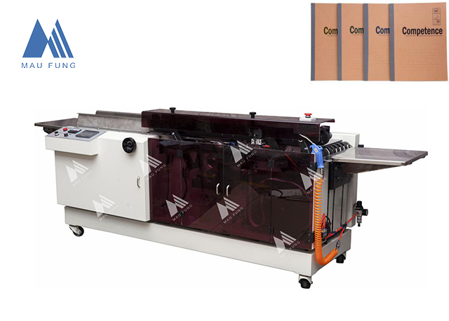 Book Spine Back Paper Wraping Pasting Machine MF-SPM340